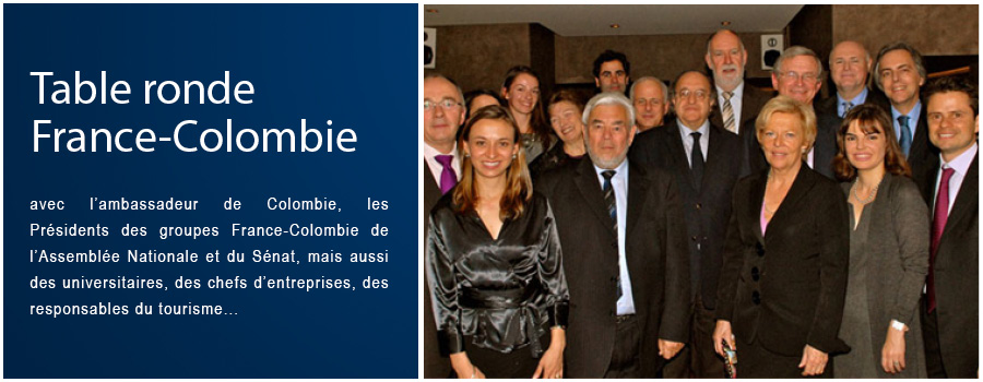 Table ronde France-Colombie